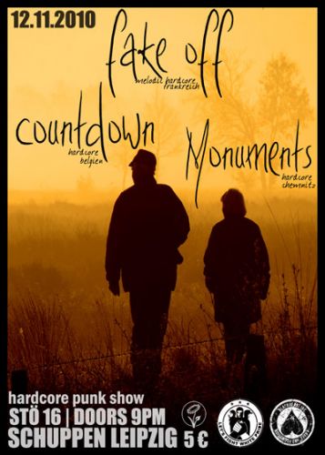 FAKE OFF, COUNTDOWN, MONUMENTS