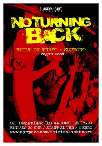 NO TURNING BACK, BUILT ON TRUST