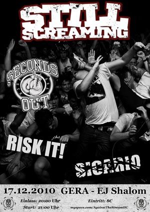 STILL SCREAMING, SECONDS OUT, RISK IT!, SICARIO STILL SCREAMING, SECONDS OUT, RISK IT!, SICARIO