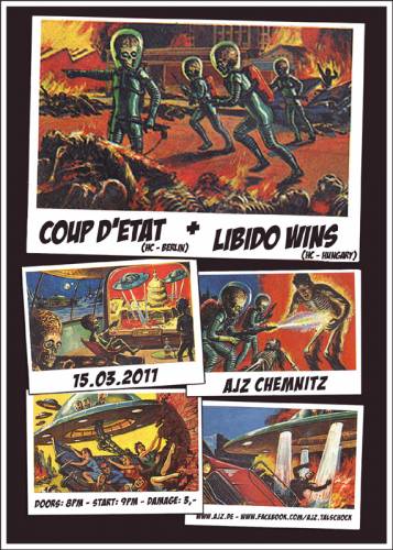 COUP D'ETAT, LIBIDO WINS COUP D'ETAT, LIBIDO WINS