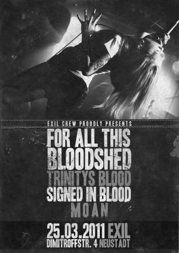 FOR ALL THIS BLOODSHED, TRINITYS BLOOD, SIGNED IN BLOOD, MOAN FOR ALL THIS BLOODSHED, TRINITYS BLOOD, SIGNED IN BLOOD, MOAN