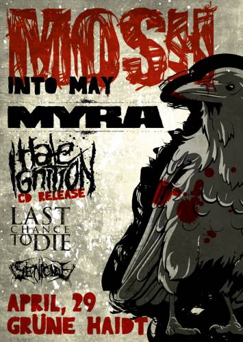 MYRA, HATE IGNITION, LAST CHANCE TO DIE, SENICIDE