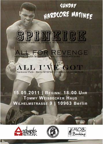 SPINKICK, ALL FOR REVENGE, ALL I'VE GOT