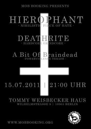 HIEROPHANT, DEATHRITE, A BIT OF BRAINDEAD HIEROPHANT, DEATHRITE, A BIT OF BRAINDEAD