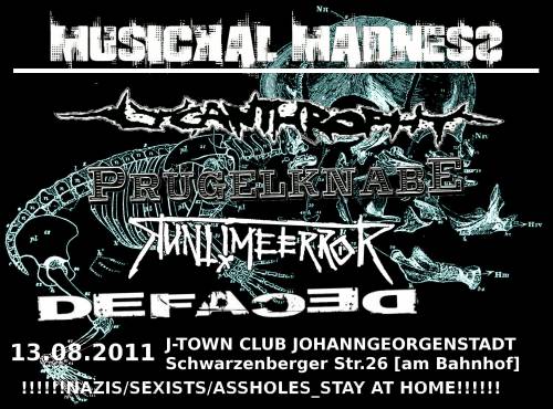 LYCANTHROPHY, PRÜGELKNABE, RUN TIME ERROR, DEFACED