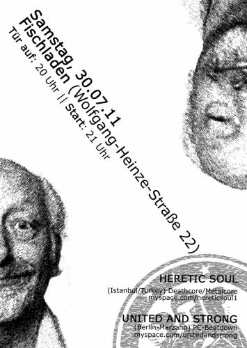 HERETIC SOUL (TURKEY)\R\NUNITED AND STRONG (BERLIN MARZAHN) HERETIC SOUL (TURKEY)\R\NUNITED AND STRONG (BERLIN MARZAHN)