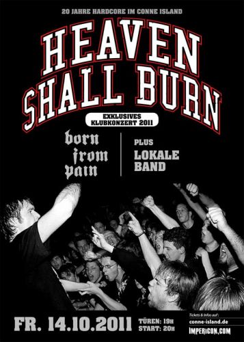 HEAVEN SHALL BURN, BORN FROM PAIN, SYMPATHY FOR THE DEVIL