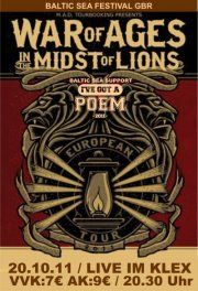 WAR OF AGES, IN THE MIST OF LIONS, IVE GOT A POEM