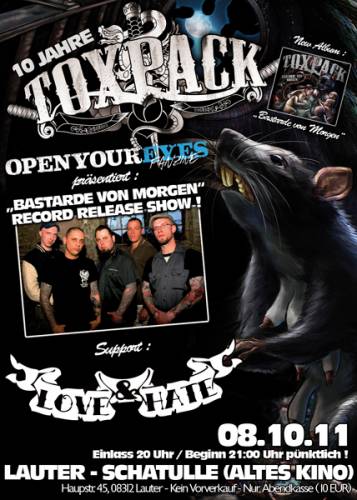 LOVE & HATE, TOXPACK LOVE & HATE, TOXPACK