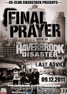 FINAL PRAYER, THE HAVERBROOK DISASTER, LAST ADVICE