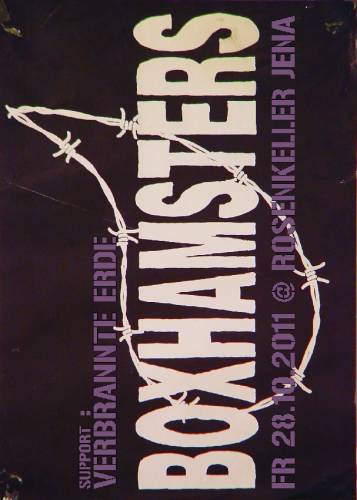 BOXHAMSTERS, VERBRANNTE ERDE