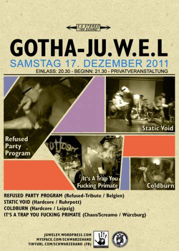 REFUSED PARTY PROGRAM, STATIC VOID, COLDBURN, IATYFP