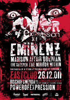 EMINENZ, MADISON AFFAIR, OBLIVIAN, THE SLEEPER, THE MIRROR WITHIN EMINENZ, MADISON AFFAIR, OBLIVIAN, THE SLEEPER, THE MIRROR WITHIN