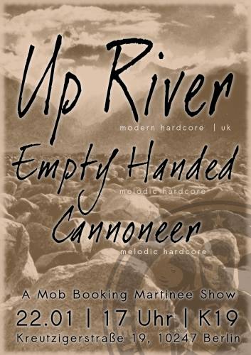 UP RIVER, EMPTY HANDED, CANNONEER