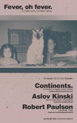 CONTINENTS, ALSOV KINSKI, ROBERT PAULSON