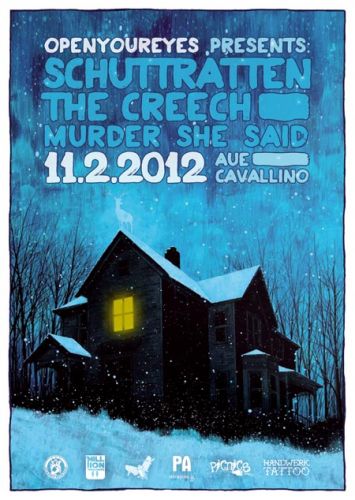 MURDER SHE SAID, THE CREECH, SCHUTTRATTEN MURDER SHE SAID, THE CREECH, SCHUTTRATTEN