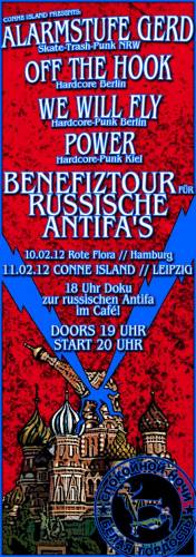 ALARMSTUFE GERD, OFF THE HOOK, WE WILL FLY, POWER