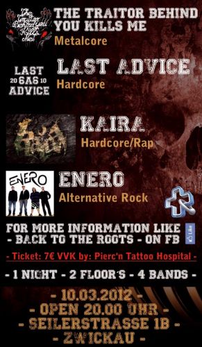 ENERO, KAIRA, LAST ADVICE, THE TRAITOR BEHIND YOU KILLS ME