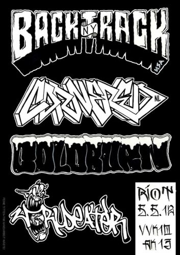 BACKTRACK, CORNERED, COLDBURN, WORLDEATER