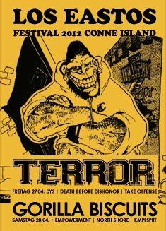 GORILLA BISCUITS, EMPOWERMENT, NORTH SHORE, KMPFSPRT