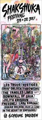 LES TRUCS, LARA KORONA, OSKAR OHLSON, FNESSNEJ, THE TANGLED LINES, JULITH KRISHUN LES TRUCS, LARA KORONA, OSKAR OHLSON, FNESSNEJ, THE TANGLED LINES, JULITH KRISHUN