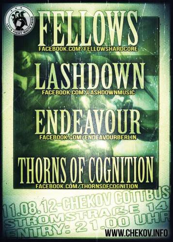 THORNS OF COGNITION, ENDEAVOUR, LASHDOWN, FELLOWS THORNS OF COGNITION, ENDEAVOUR, LASHDOWN, FELLOWS