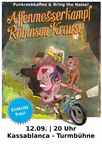 AFFENMESSERKAMPF, ROBINSON KRAUSE AFFENMESSERKAMPF, ROBINSON KRAUSE