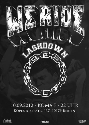 WE RIDE (FAREWELL RECORDS) , LASHDOWN