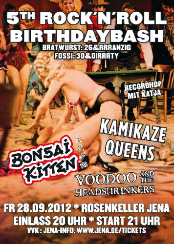 KAMIKAZE QUEENS, BONSAI KITTEN