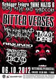 BITTER VERSES, TIMMY  DERB, ABJURED, PROPHETS OF THE RISING DEAD