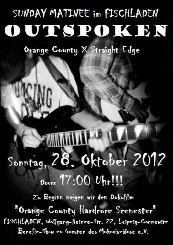 OUTSPOKEN DOKU: ORGANGE COUNTY HARDCORE SCENESTER