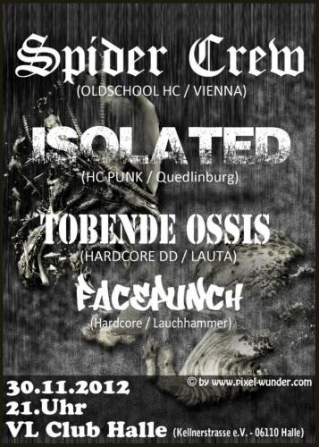 SPIDER CREW, ISOLATED, TOBENDEN OSSIS, FACEPUNCH SPIDER CREW, ISOLATED, TOBENDEN OSSIS, FACEPUNCH