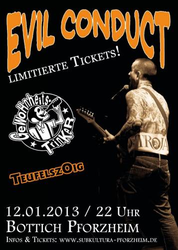 EVIL CONDUCT , GEWOHNHEITSTRINKER, TEUFELSZOIG