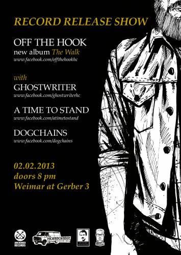 OFF THE HOOK, GHOSTWRITER, A TIME TO STAND, DOGCHAINS OFF THE HOOK, GHOSTWRITER, A TIME TO STAND, DOGCHAINS