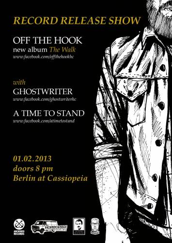 OFF THE HOOK, GHOSTWRITER, A TIME TO STAND OFF THE HOOK, GHOSTWRITER, A TIME TO STAND