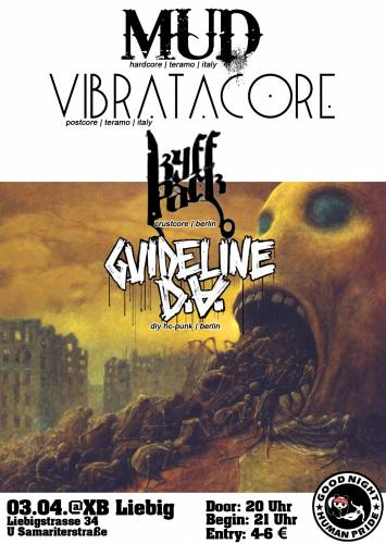 MUD, VIBRATACORE, KYFF PACK, GUIDELINE D.A. MUD, VIBRATACORE, KYFF PACK, GUIDELINE D.A.