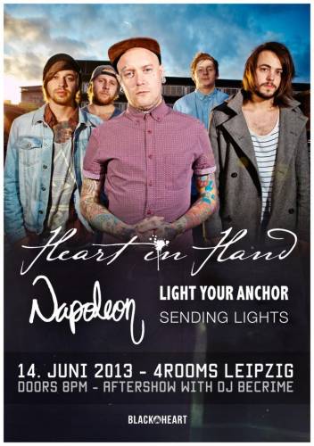 HEART IN HAND, NAPOLEON, LIGHT YOUR ANCHOR, SENDING LIGHTS