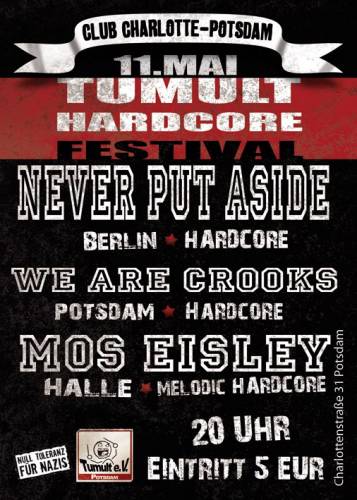 NEVER PUT ASIDE, WE ARE CROOKS, MOS EISLEY