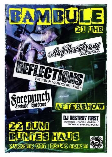 AUF BEWÄHRUNG, REFLECTIONS, FACEPUNCH