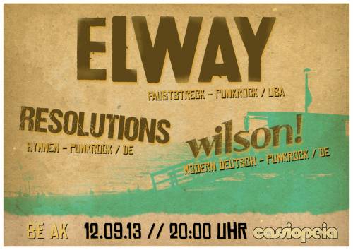 ELWAY, RESOLUTIONS, WILSON!