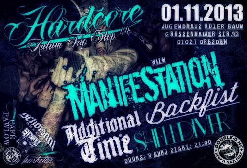 MANIFESTATION, ADDITONAL TIME, BACKFIST, SHELLDIVER MANIFESTATION, ADDITONAL TIME, BACKFIST, SHELLDIVER