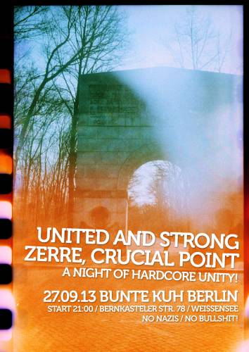 UNITED AND STRONG, CRUCIAL POINT, ZERRE