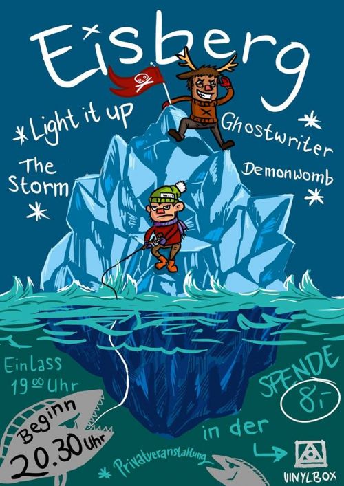 EISBERG, DEMONWOMB, LIGHT IT UP, THE STORM, GHOSTWRITER