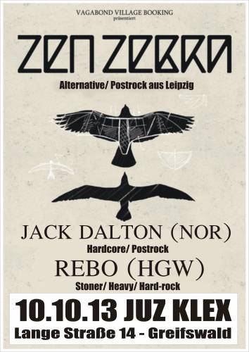 ZEN ZEBRA, JACK DALTON, REBO