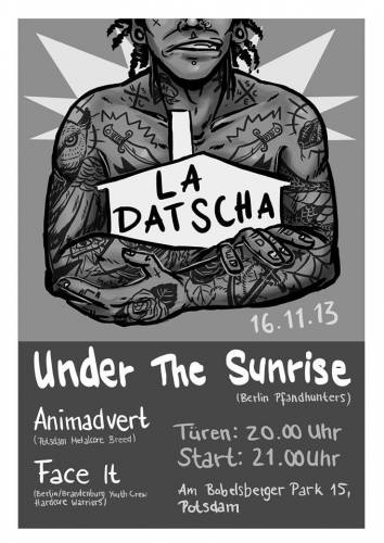 UNDER THE SUNRISE, ANIMADVERT, FACE IT