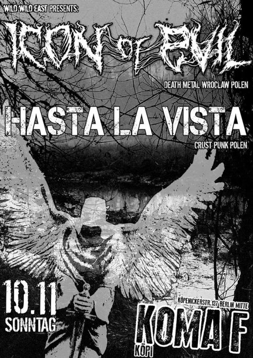 ICON OF EVIL, HASTA LA VISTA
