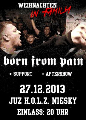 BORN FROM PAIN, DEATHRITE, TAKE THE TRASH OUT, BERZERK BORN FROM PAIN, DEATHRITE, TAKE THE TRASH OUT, BERZERK
