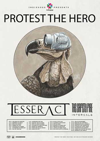 PROTEST THE HERO, TESSERACT, THE SAFETY FIRE, INTERVALS PROTEST THE HERO, TESSERACT, THE SAFETY FIRE, INTERVALS