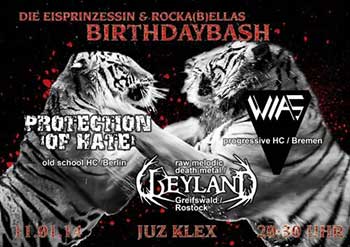 PROTECTION OF HATE, WEYLAND, WORLD IS A SLAUGHTERY