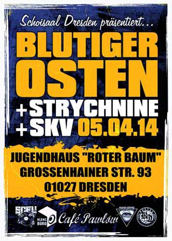 BLUTIGER OSTEN, STRYCHNINE, SKV
